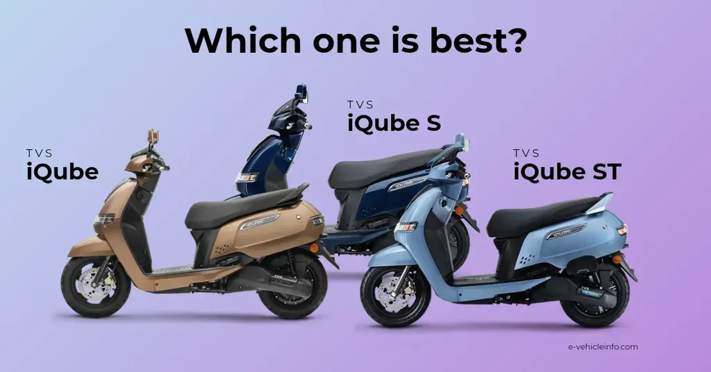 Comparison of TVS iQube Variants in Electric Vehicle Market