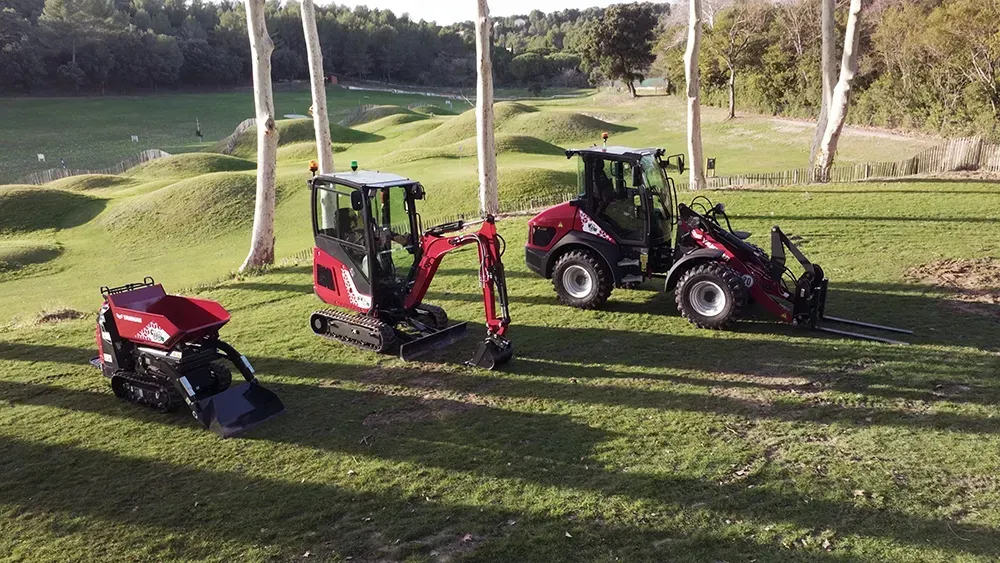 Yanmar introduces fully electric trio: mini-excavator, wheel loader, and tracked carrier