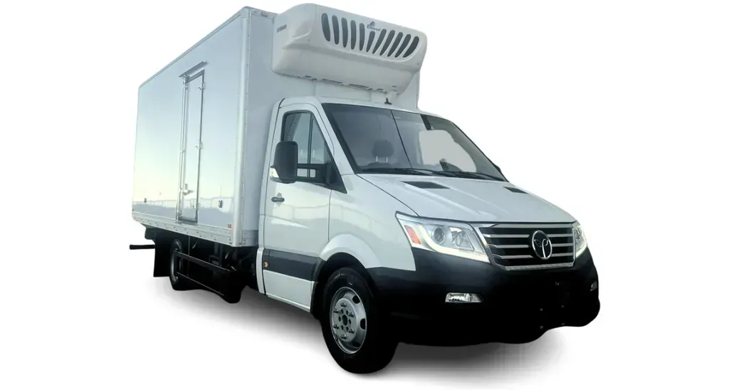 GreenPower's EV Star REEFERX electric refrigerated truck for mid- to last-mile delivery