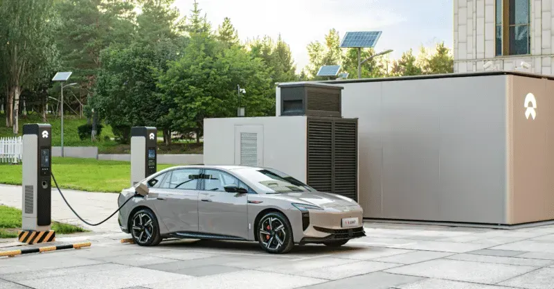 Nio partners with FAW Hongqi for charging network integration