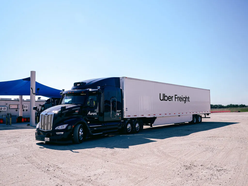 Uber Freight and Aurora launch autonomous program for carriers