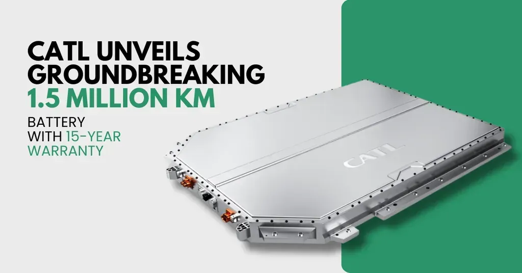 CATL Introduces Breakthrough Electric Vehicle Battery with Longevity Guarantee