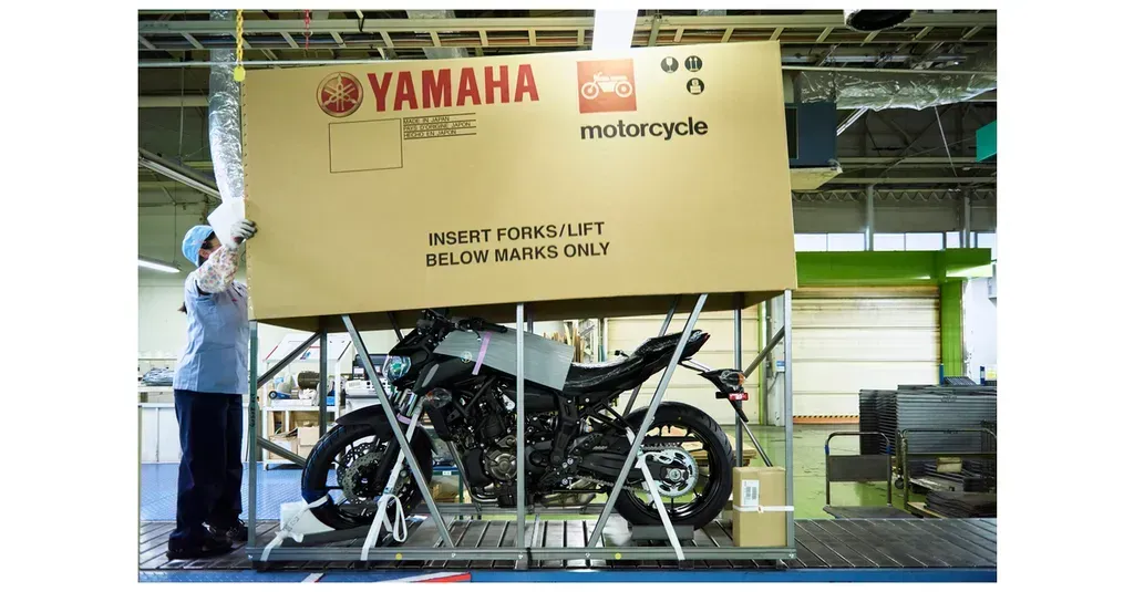 Yamaha Motor Utilises Low-Carbon Recycled Steel for Packaging