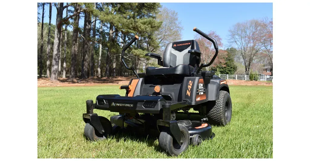 YARD FORCE® Launches New ZTR Riding Mower with Battery