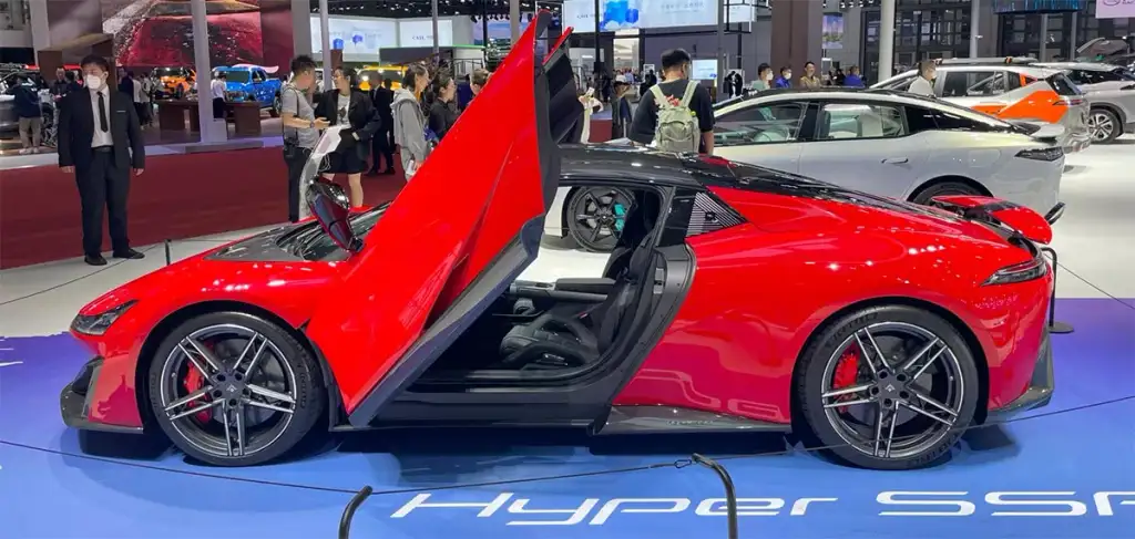 GAC Aion's Hyper SSR Supercar Begins Overseas Production