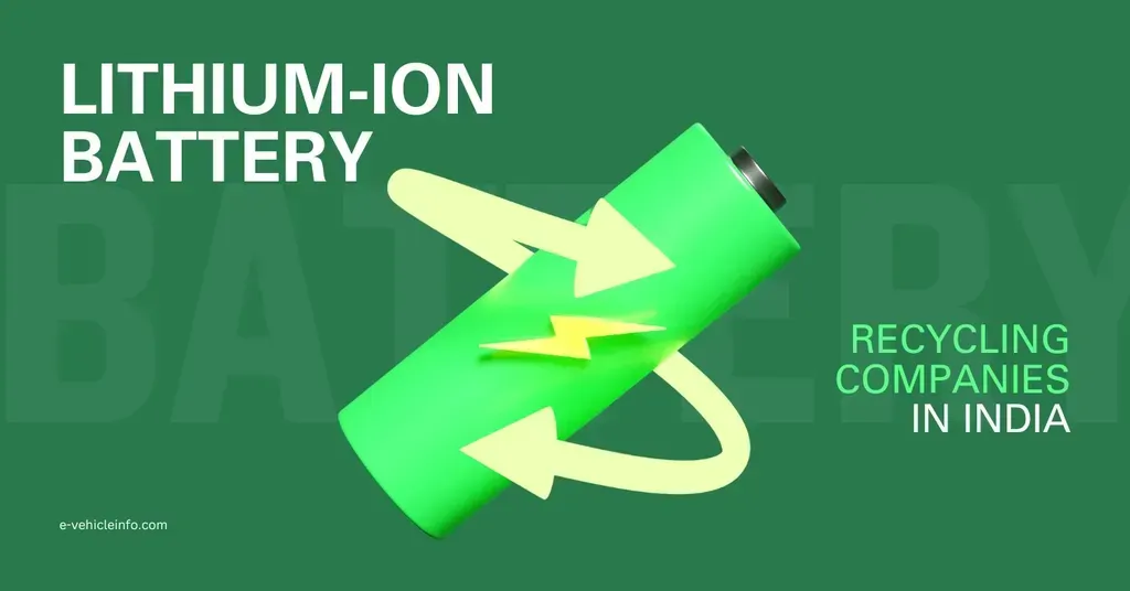 Top Lithium-Ion Battery Recycling Companies in India 2024