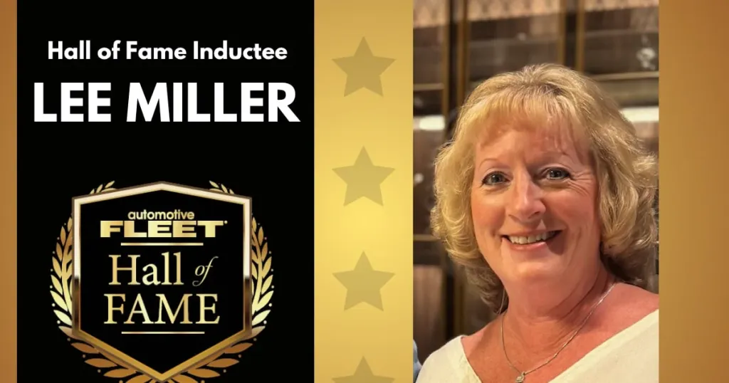 Lee Miller inducted into Automotive Fleet Hall of Fame
