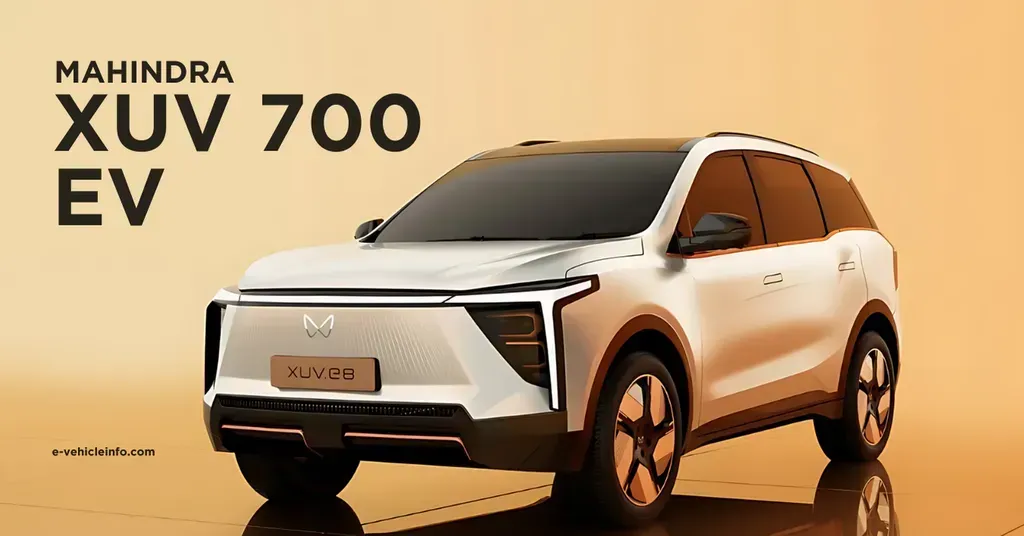 Mahindra XUV e8 Electric Vehicle Launch Details Announced
