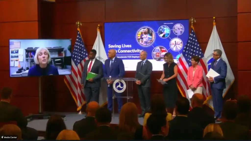 USDOT Unveils National Plan for V2X Technology Deployment