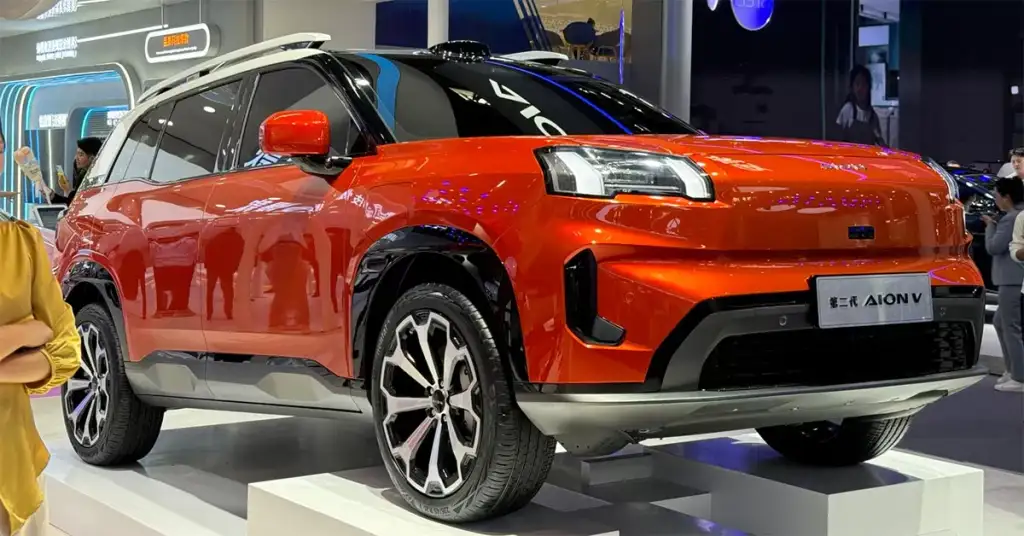 GAC Aion's Changsha Plant Begins Production of Aion V