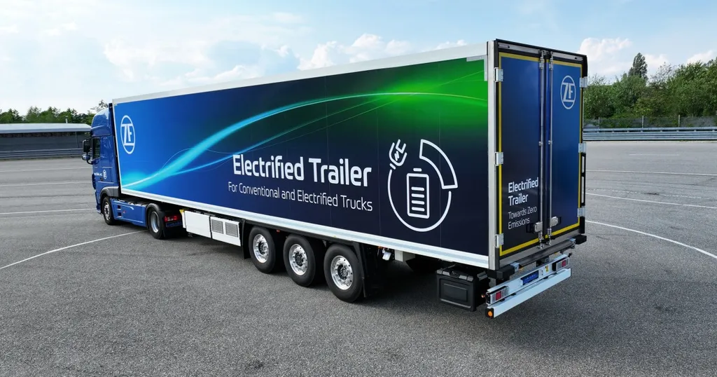 ZF Unveils Electrified Trailer Solutions at NUFAM Trade Show