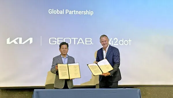 Geotab, Kia, and 42dot Establish Fleet Management Partnership