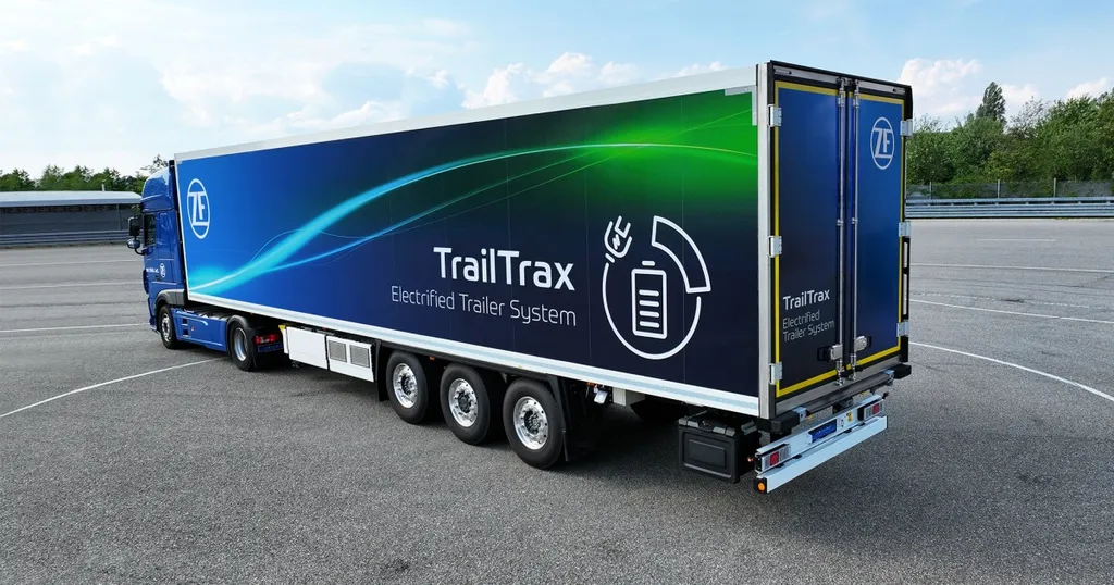 ZF Unveils TrailTrax: A New Era for Electrified Trailers