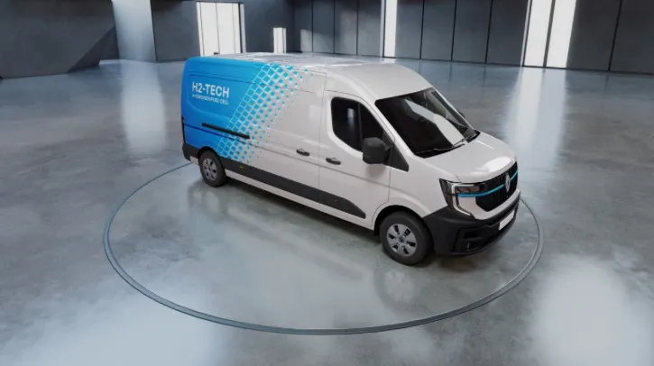 Renault Unveils Master H2-Tech Prototype with 700km Range