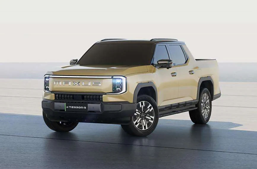 SAIC Maxus Unveils eTerron 9 Electric Pickup in Europe