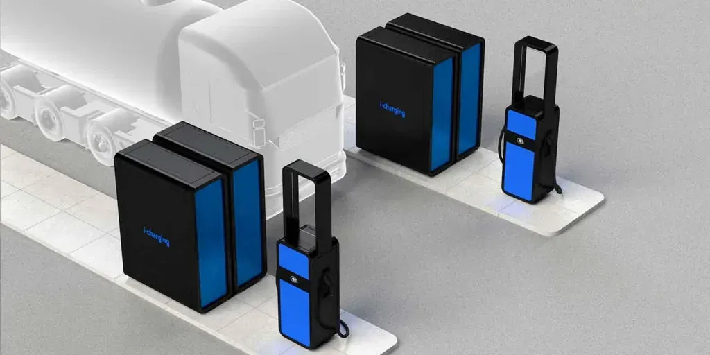 i-charging Launches MCS-Compatible Heavy-Duty Charger