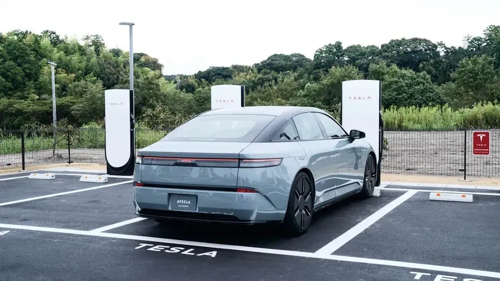 Sony Honda Mobility Adopts Tesla's Charging Standard