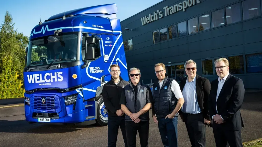 Welch's Transport Acquires First UK Electric Heavy Goods Vehicle