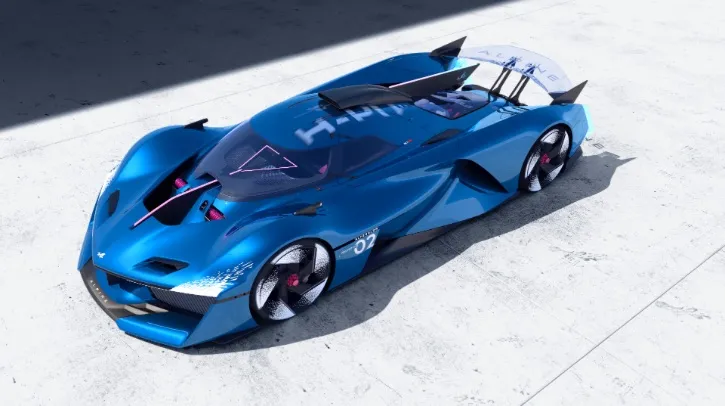 Alpine Unveils Alpenglow HY6 with V6 Hydrogen Engine