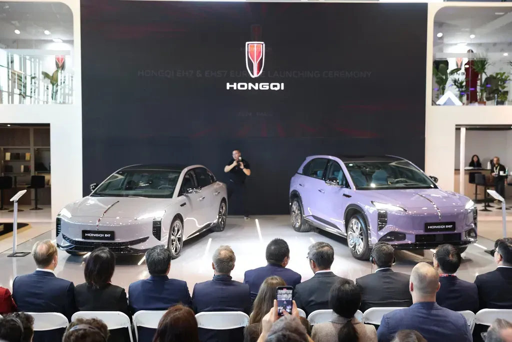 Hongqi Opens Pre-Sales for EH7 and EHS7 in Europe