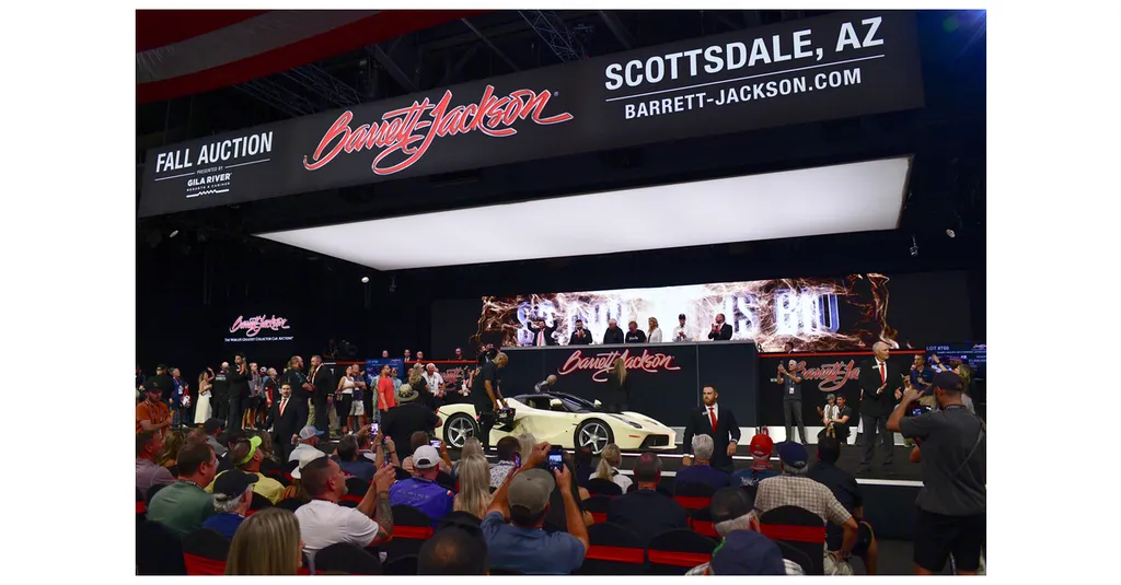 Barrett-Jackson Scottsdale Auction Achieves $56.6 Million Sales