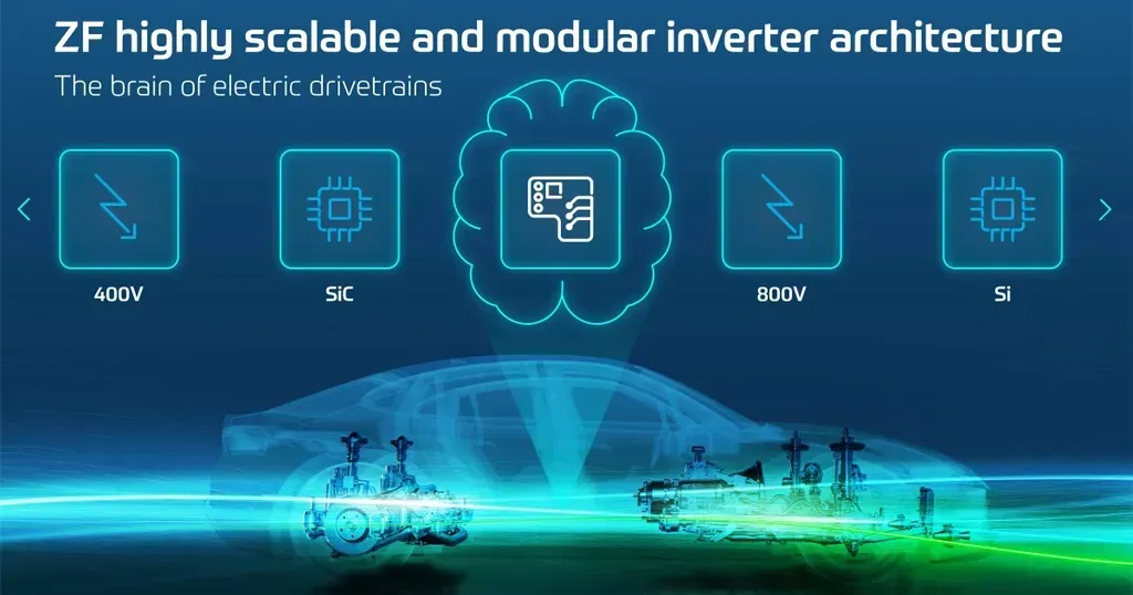 ZF Develops Modular Inverter Architecture for EVs