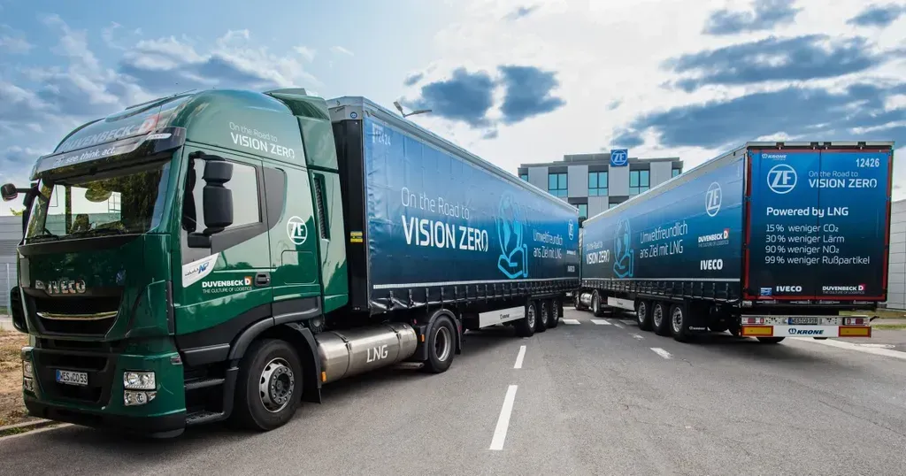 ZF and Iveco Collaborate on Natural Gas Truck Initiative