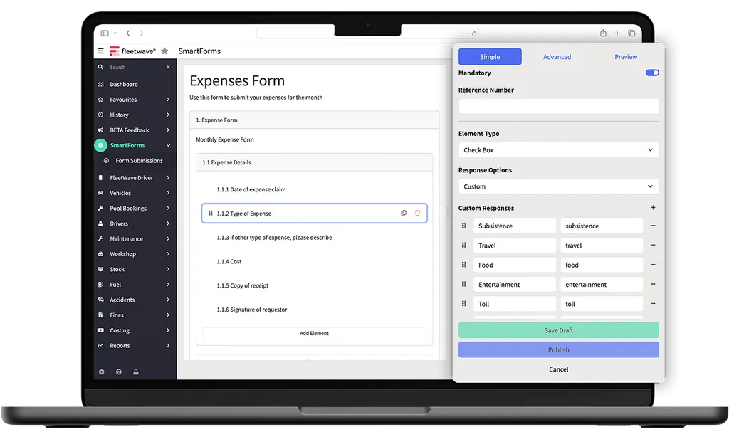 Chevin Fleet Solutions Launches FleetWave SmartForms Tool