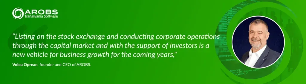 AROBS Transilvania Software Plans Bucharest Stock Exchange Listing