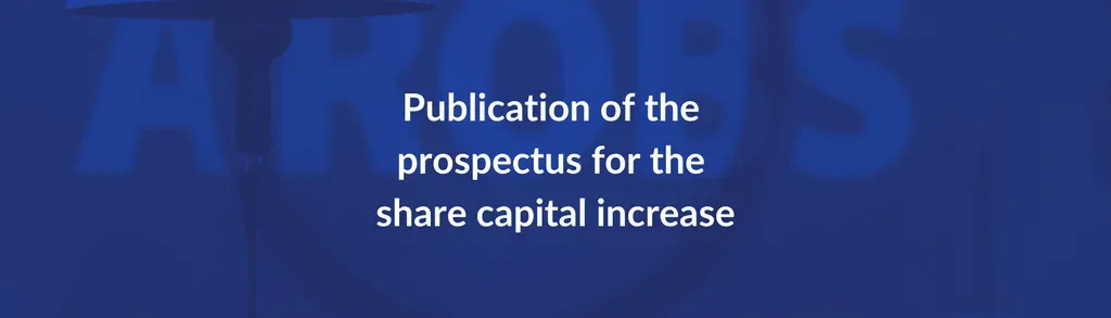 AROBS seeks €32.5m through share capital increase