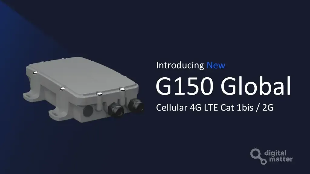 Digital Matter Launches G150 Global Tracking Device