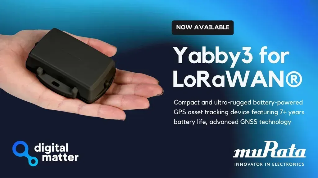 Launch of Yabby3 GPS Asset Tracker for LoRaWAN Networks