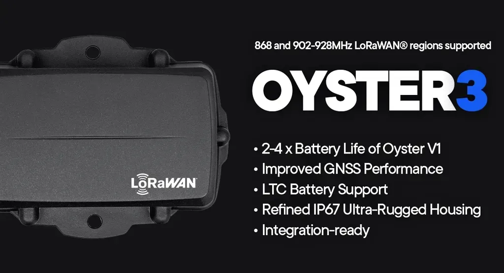 Launch of Next-Generation Oyster3 GPS Device for IoT