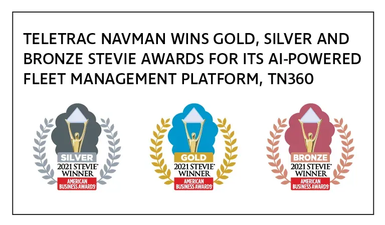 Teletrac Navman Achieves Multiple Stevie Awards Recognition