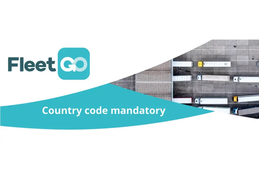 Mandatory Country Code Entry for Tachographs at Borders