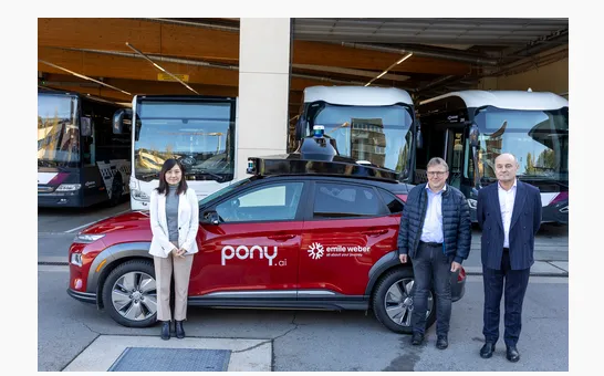 Pony.ai and Emile Weber Sign MoU for Autonomous Mobility