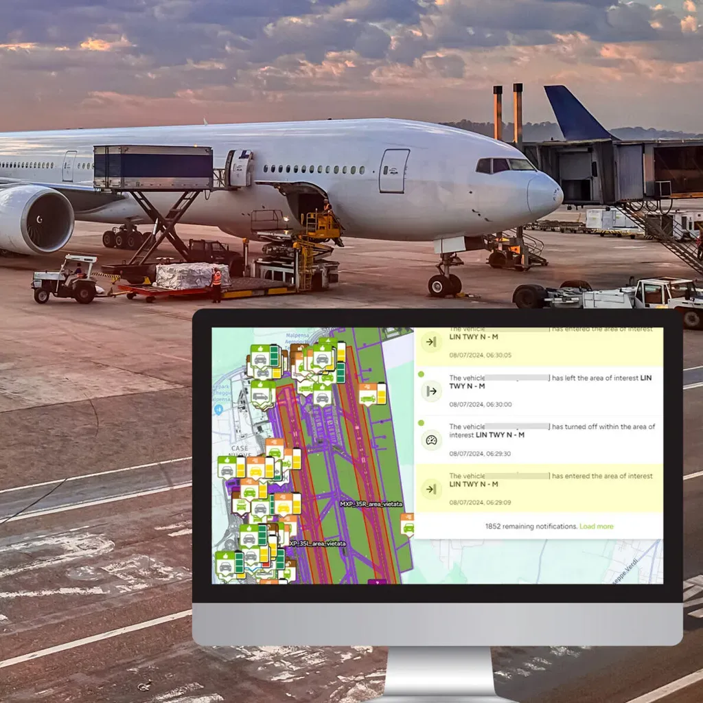 European airport service-vehicle activity rose in summer 2024