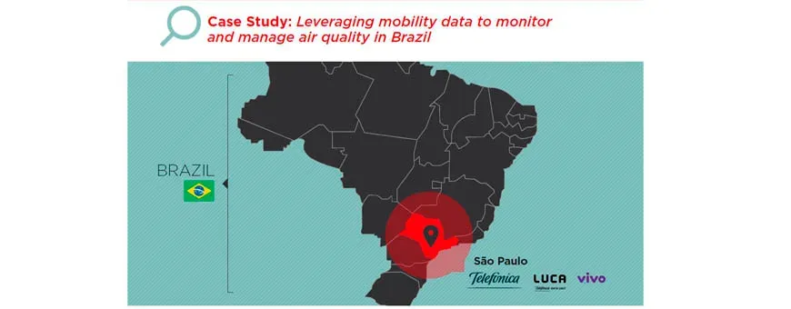 Telefónica uses mobile data to forecast air pollution in São Paulo