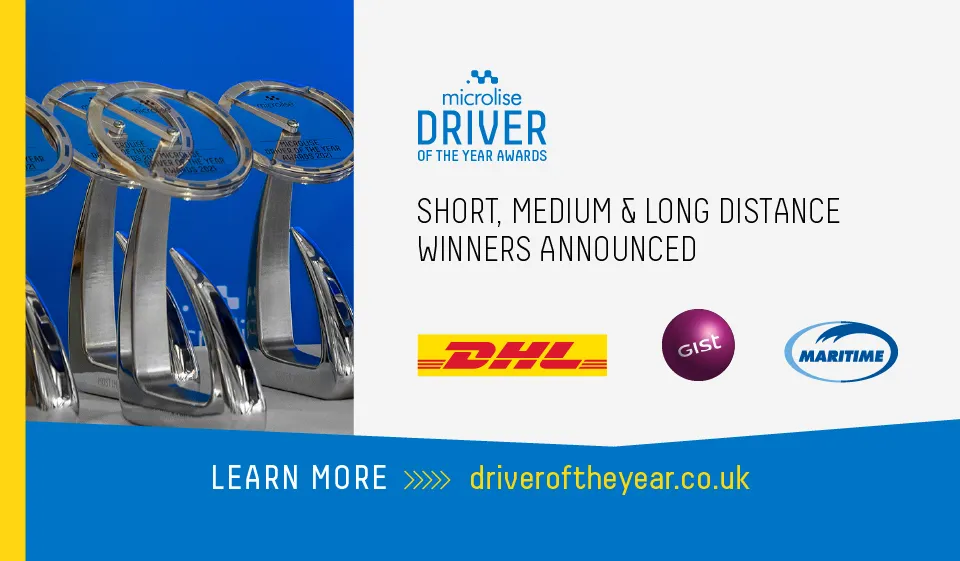 Winners Announced for Microlise Driver of the Year Awards 2021