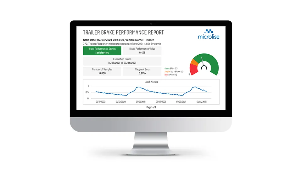 Microlise Unveils Trailer Brake Performance Monitoring System