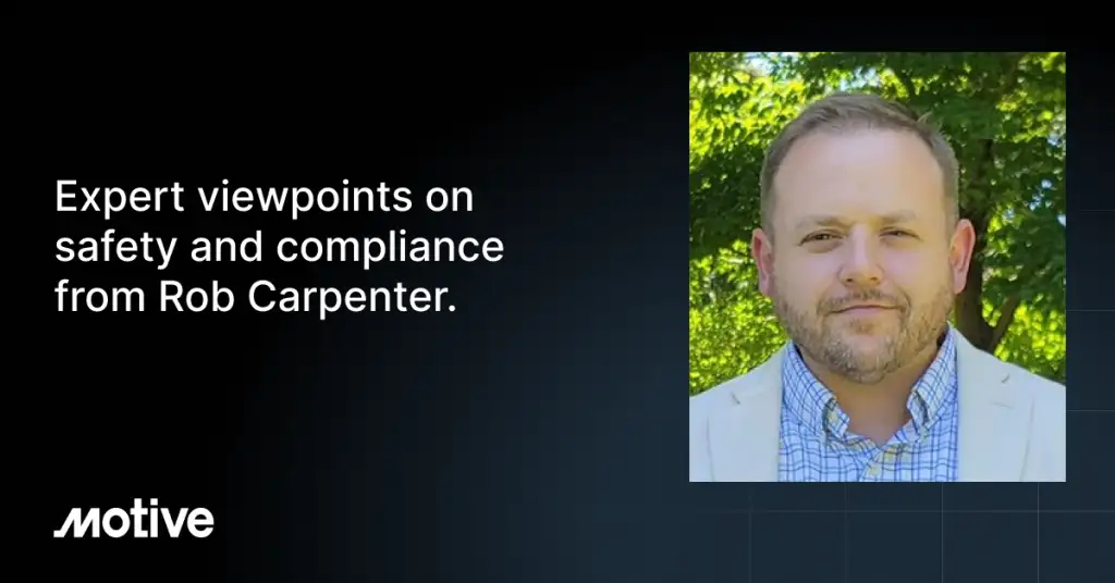 Rob Carpenter Partners with Motive to Enhance Industry Standards
