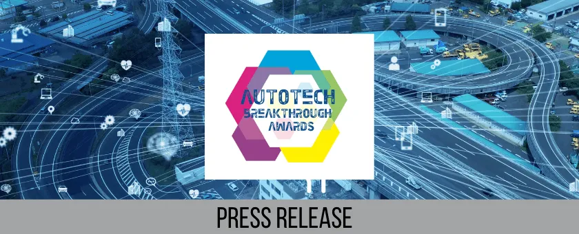 SmartDrive Receives AutoTech Breakthrough Award