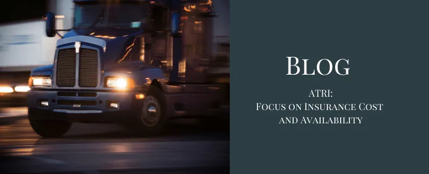 ATRI Highlights Rising Insurance Costs for Truck Fleets