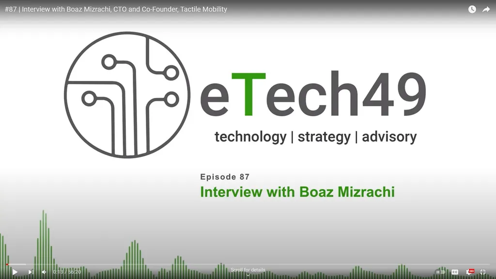 Tactile Mobility's Advancements in Sensor Data Analysis