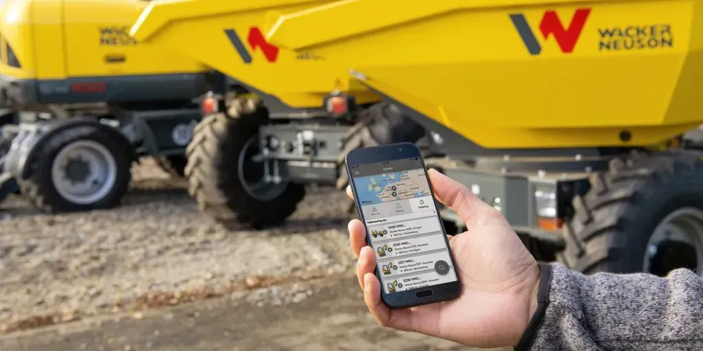 Wacker Neuson Group Extends Partnership with Trackunit to 2028