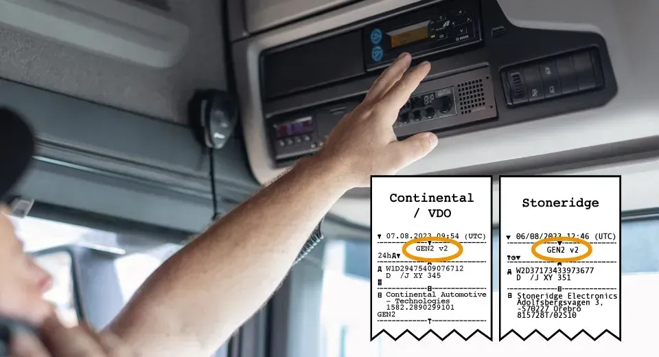 Implementation of Smart Tachograph Version 2 Requirements