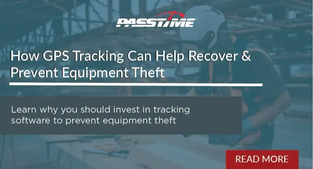 Impact of GPS Tracking on Equipment Theft Recovery
