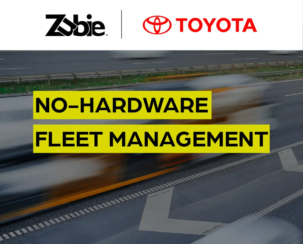 Zubie and Toyota Form Partnership for Fleet Management