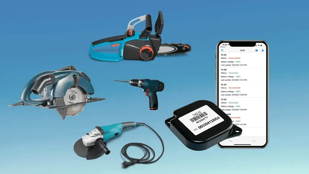 Bluetooth Low Energy Tracking for Utility Tools