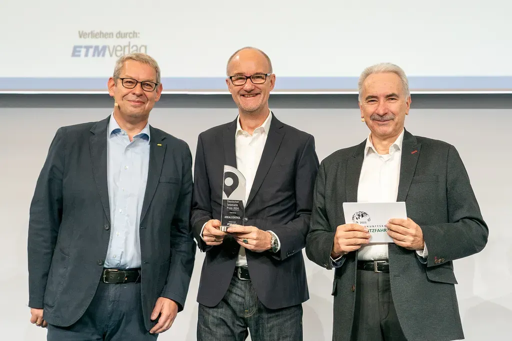 Arealcontrol Wins German Telematics Award 2024